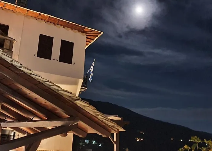 别墅 Archontiko Mansion Porteli αρχοντικο πορτελι 马克里尼撒